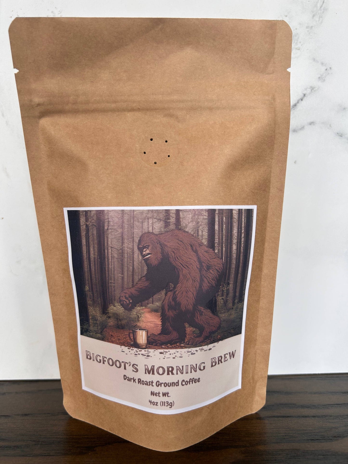 Bigfoot's Morning Brew: Whole Bean / Medium Roast