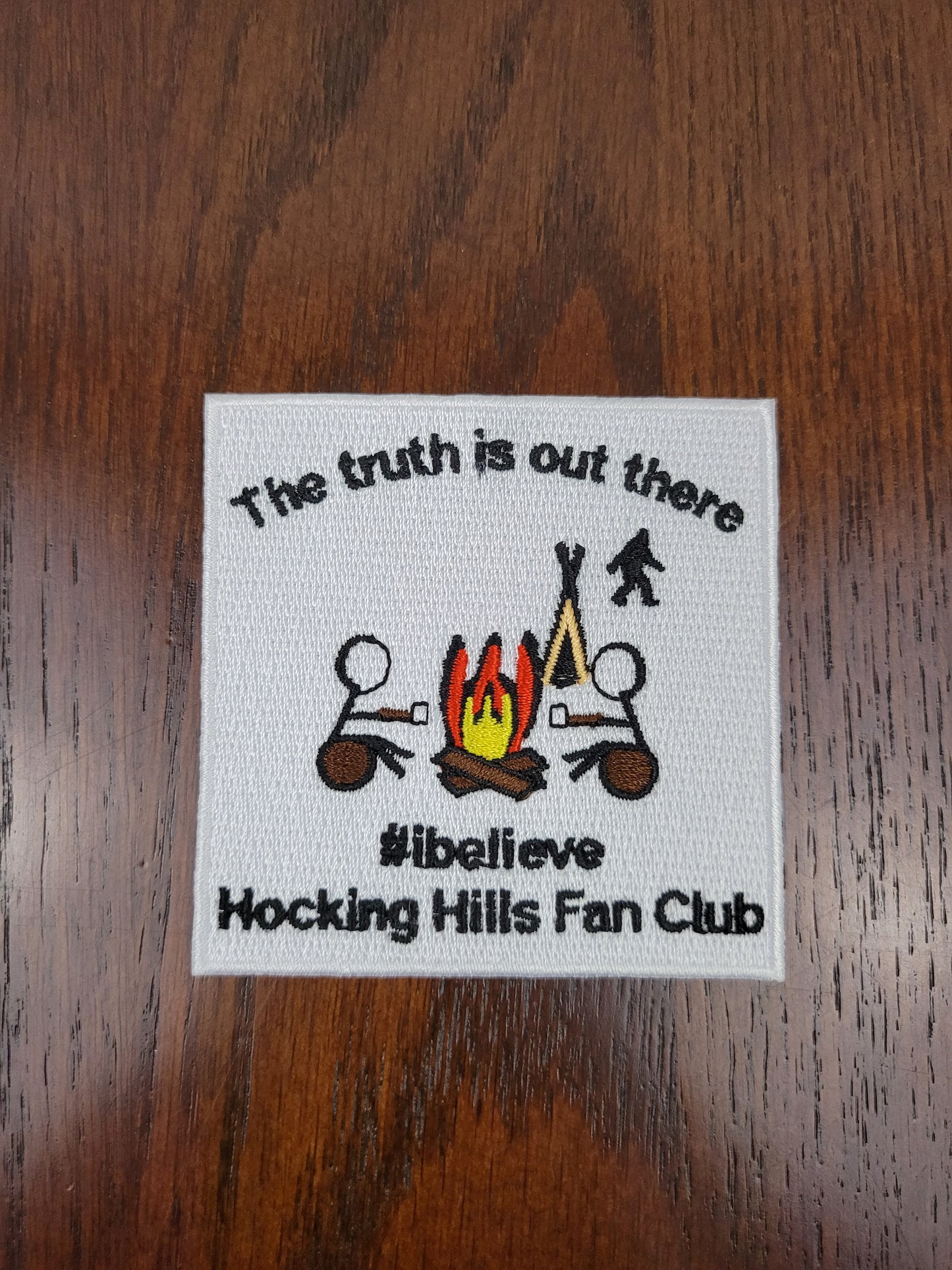 Hocking Hills Fan Club Iron On Patch