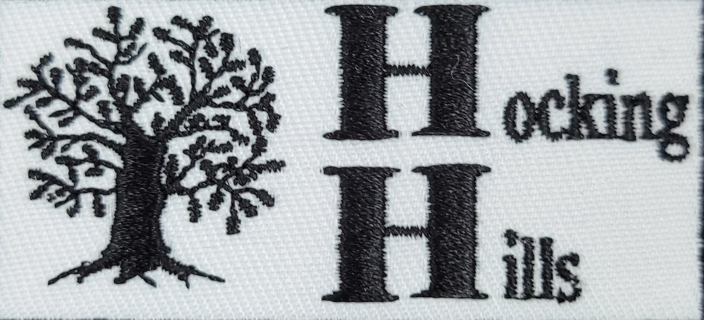 Hocking Hills Brand Iron On Patch