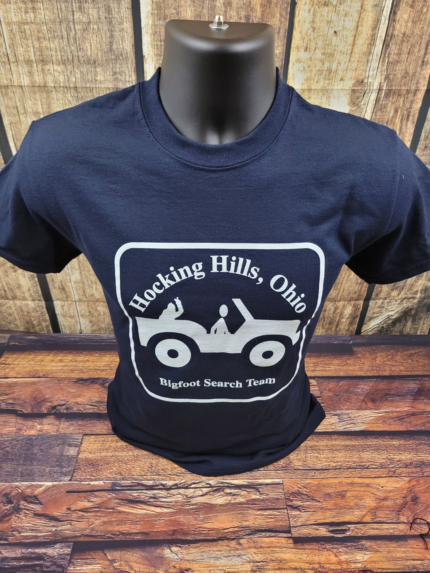 Bigfoot Search Team Jeep T-Shirt