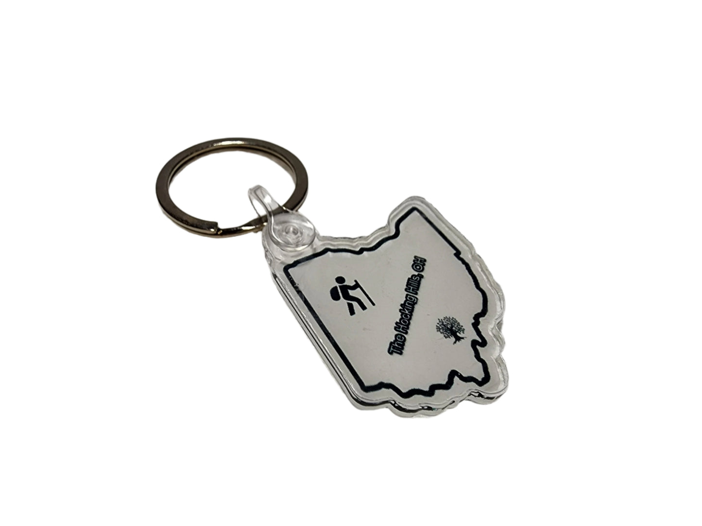 The Hocking Hills Ohio Key Chain