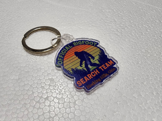 Official Bigfoot Search Team Keychain