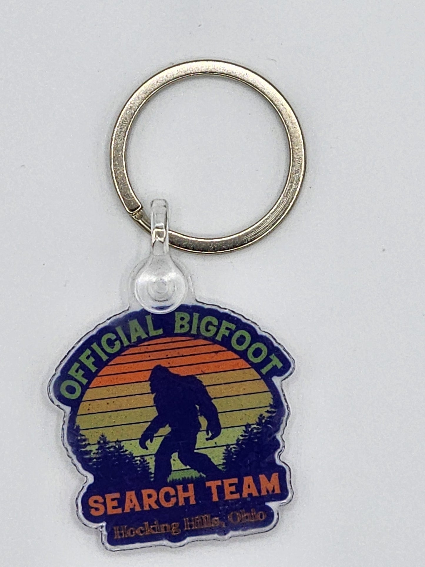 Official Bigfoot Search Team Keychain