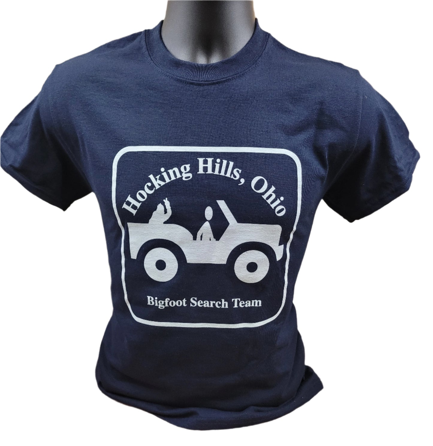 Bigfoot Search Team Jeep T-Shirt