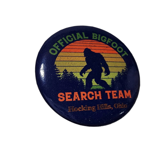 Official Bigfoot Search Team Pack Pin