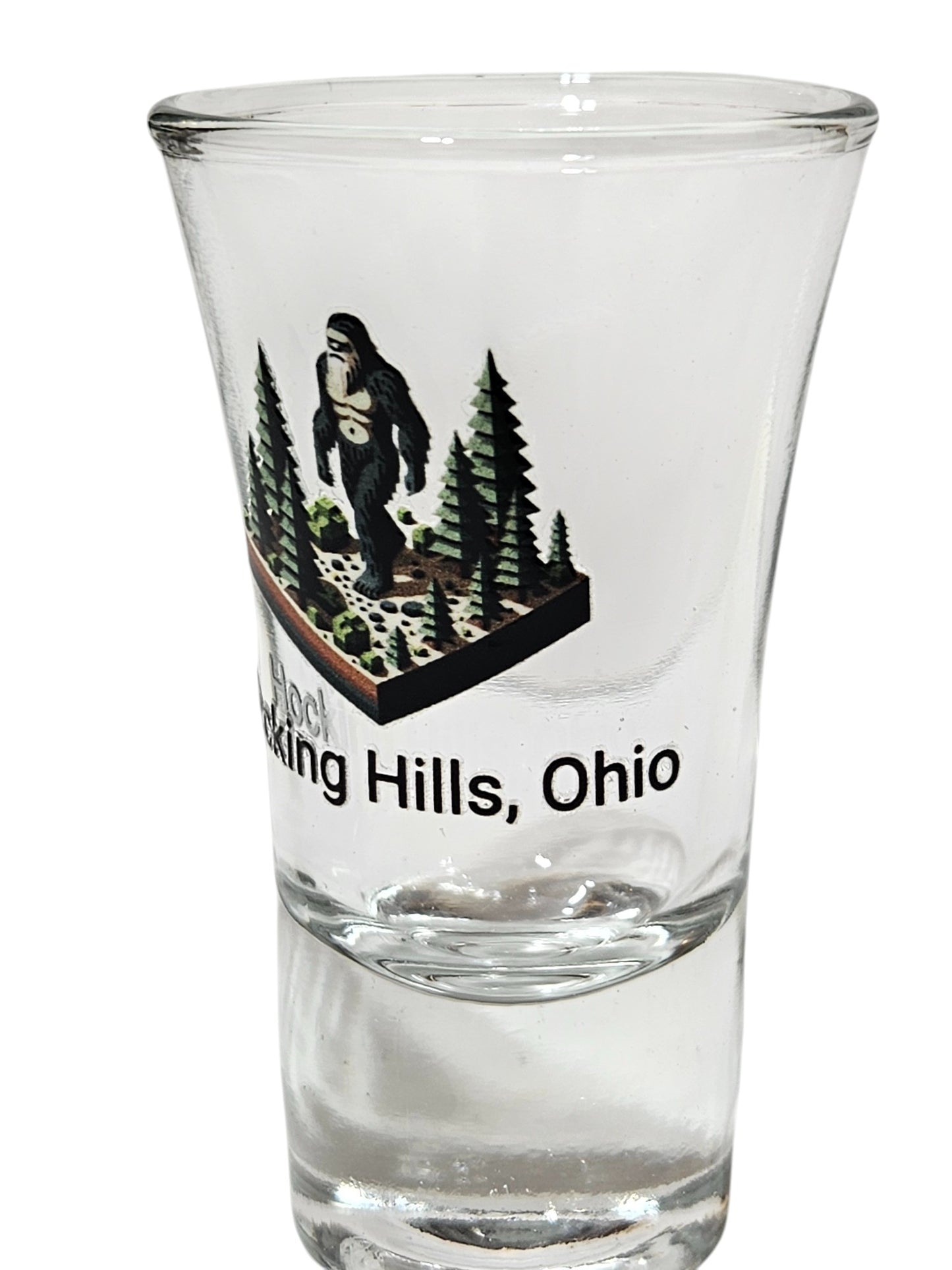 Hocking Hills Bigfoot Shot Glass